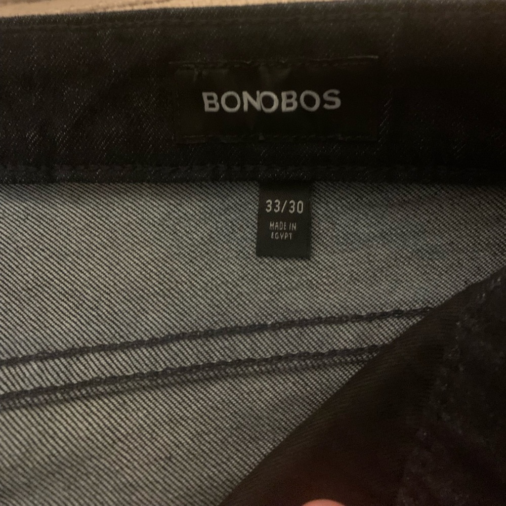 Brand New Bonobos Dark Wash Jeans